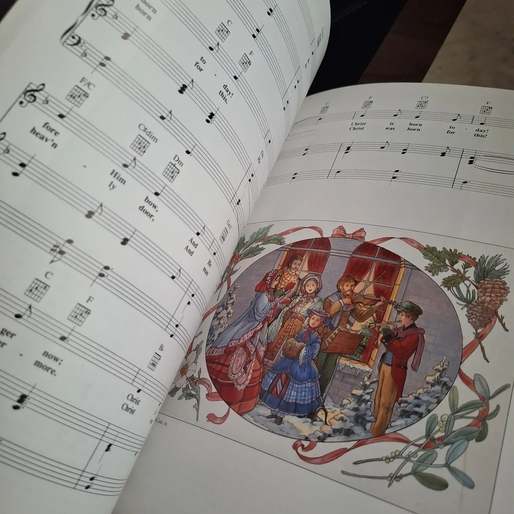 Hallmark Christmas Card Songbook - Multicolor